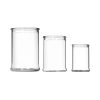 5 oz 12 oz 24 oz Large Glass Food Containers With Lids