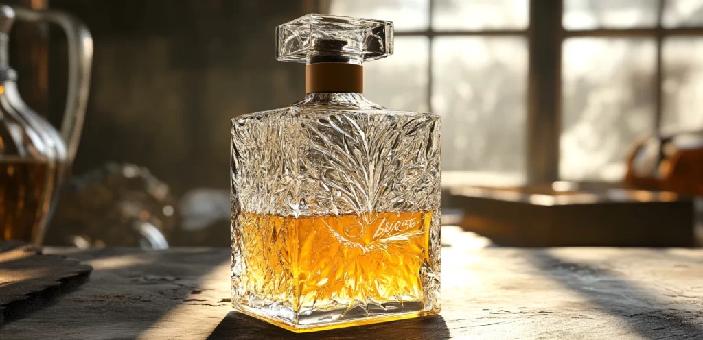 Square Whisky Bottle
