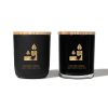 matte black candle jar with lid