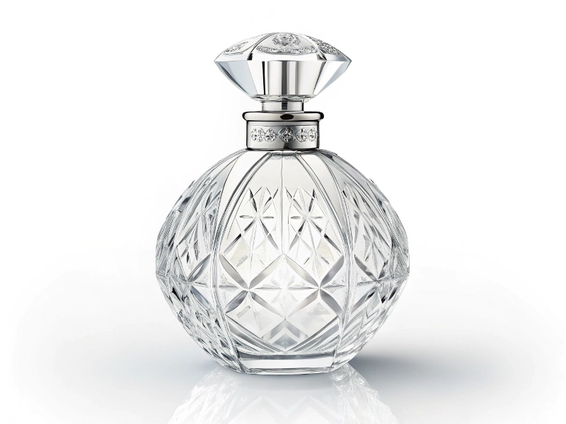 Crystal perfume bottle design
