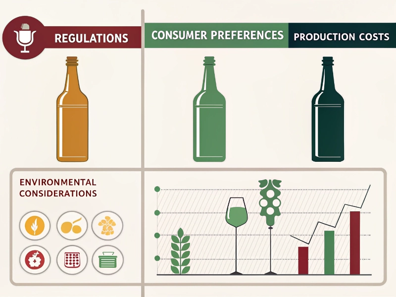 Image of factors influencing liquor bottle sizes
