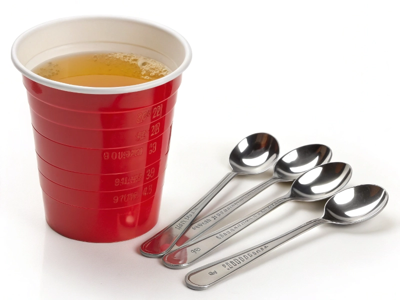 Tablespoons and solo cup